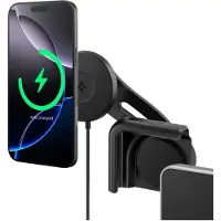 Spigen Tesla TapLock MagSafe Car Mount Charger Wireless for Screen - Black, Support pour smartphone, Noir