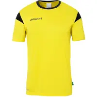 Uhlsport Squad 27 Maillot manches courtes enfants - Jaune / Noir