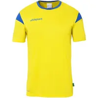 Uhlsport Squad 27 Jersey à manches courtes Kids - Jaune / Royal