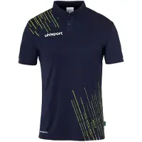 Uhlsport Score 26 Polo Homme - Marine / Jaune fluo