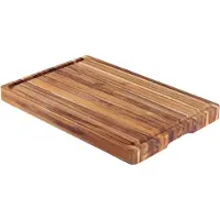 Tramontina Planche de présentation élégante et hygiénique pour service culinaire, Planche à découper, Marron