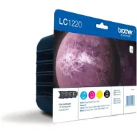 Brother LC-1220VALBP - 4 couleurs - Cartouche d'encre - Multipack