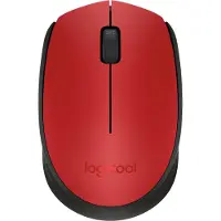 Logitech M171 wireless Maus rot