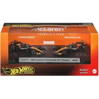 Hot Wheels Formula 1 Team Mclaren 1:64 Vehicle Orange Enfants
