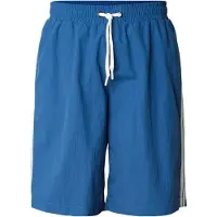 Urban Classics Shorts de bain bleu / blanc