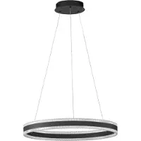 Nova Luce Suspension design Alaro Noir Simple