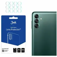 3MK Lens Protect Sam A04s A047 Ochrona na obiektyw aparatu 4szt (1 pcs, Samsung Galaxy A04S), Téléphone portable : film de protection, Gris