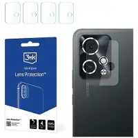 3MK Lens Protect Oneplus Ace 3 Ochrona na obiektyw aparatu 4szt (1 pcs, OnePlus Ace 3), Téléphone portable : film de protection, Gris