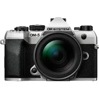 OM SYSTEM OM-5 Mark II argent + 12-45 mm F/4.0 Pro