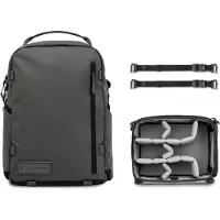 WANDRD PRVKE 31 Zip Photo Bundle (Sac à dos photo, 31 l), Housse pour appareil photo, Vert, Noir