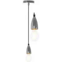 Toolight Lampe Suspendue APP358-1CP Chrome