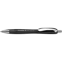 Schneider Stylo à bille Slider Rave, noir-noir, 5 pièces
