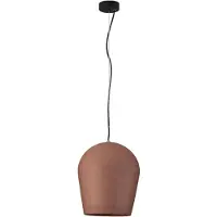 Nova Luce Suspension Omio Ø 29cm brun terre