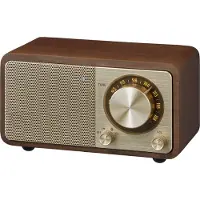Sangean WR-7 Plus vintage walnut Radio de table portable rétro avec Bluetooth