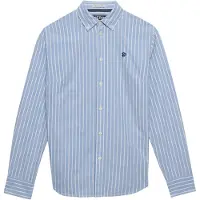 Superdry Chemisier bleu clair / blanc