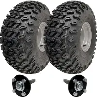 Parnells Kit remorque ATV 22x11.00-8 Roues utilitaires Jantes 35x35 Moyeux et essieux moyeux 900 kg