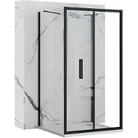 REA Cabine De Douche Murale Rapid Fold 100x80