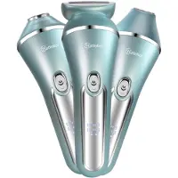 Hatteker Épilateur RSCX-9612 3 en 1 Rasoir Pour Femmes HATEKER épilateur Facial Bleu