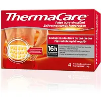 Thermacare Patch Auto-Chauffant Bas du Dos - Boîte de 4 4 pc(s) Pansement(S)