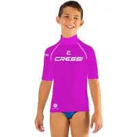 Cressi Spa 2024 Short Sleeve Rash Guard Violet S Femme