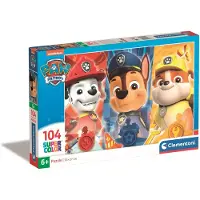 Clementoni Legpuzzel Super Color PAW Patrol Close Up, 104st.