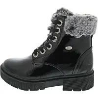 Dockers - Chaussures pour enfants - Bottes pour filles - Fermeture éclair - Bottes d'hiver - Noir - Style décontracté