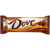Dove Liaison Twin Chocolat Caramel Fourré Gourmand 24x50g - Boîte 1,2kg De Délices Chocolatés Fondants