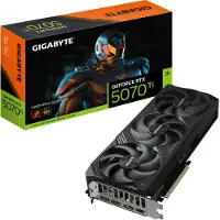 Gigabyte GeForce RTX 5070 Ti WINDFORCE OC SFF 16G Carte graphique - 16 Go GDDR7, 256bit, PCI-E 5.0, 2497 MHz Core Clock, 3 x DP 2.1a, 1 x HDMI 2.1b, NVIDIA DLSS 4, GV-N507TWF3OC-16GD
