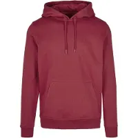 Build Your Brand Heavy Hoodie Rouge L Homme