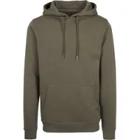 Build Your Brand Heavy Hoodie Vert XL Homme