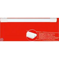 Briloner Lumière sous meuble connectable en série 61,5 cm 16 W 1650 lm 6500 K blanc lumière du jour extensible blanc - Lampe de travail cuisine cave atelier
