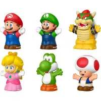Fisher-Price Coffret de 6 figurines Super Mario Modèle aléatoire