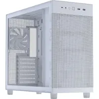 Asus Prime AP303 Tempered Glass (Blanc) – Boîtier PC Gaming ATX