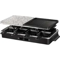 Russell Hobbs Appareil à raclette 3 en 1 Multi Raclette 8 personnes 1400 W Noir