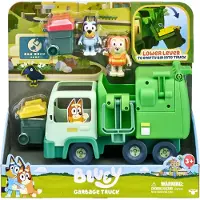 Bluey Ensemble de Jeu - Camion poubelle av. Figurine Jouet - - UneTaille - Voiture