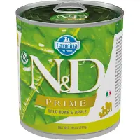 Farmina N&D Prime Adult Nourriture humide pour chien - Wild Boar and Apple - 6 x 285 g