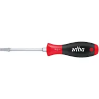 Wiha Tournevis plat avec lame à 6 pans, Larg. : de la lame : 5,5 mm, Épais. : de la lame 1,0 mm, Long. de la lame 100 mm, Long. totale : 213 mm