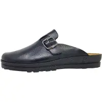 Beck Leo : Sandales pour hommes, couleur noire, style décontracté