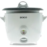 Sogo Cuiseur à riz SS10065 1,5 L 500W Blanc