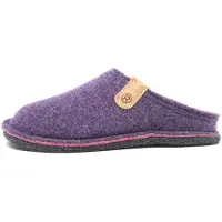 Rohde Pantoufle sable / violet foncé