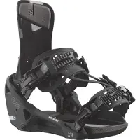Salomon Snowboard - Fixations de snowboard à chaussage rapide - Xa Supermatic Black en Nylon - Taille L - Noir