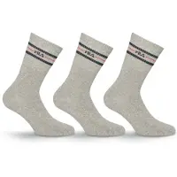 FILA Chaussettes unisexe Chaussettes Paquet de 3 homme - Gris - 43 / 46
