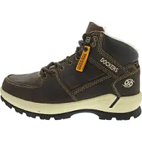 Dockers Bottines à lacets marron / jaune / noir / blanc
