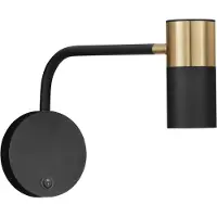 Lyora Applique Pongo noir avec or