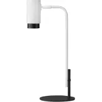 Lyora Lampe de bureau Nessi blanc avec noir