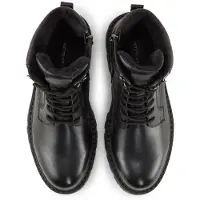 Tom Tailor Bottines à lacets noir