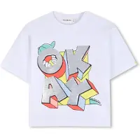 Billieblush U21695 Short Sleeve T-shirt Blanc 8 Years Garçon