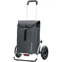 Andersen Shopper Valisette 'Royal' graphite / noir / argent