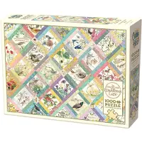 Cobble Hill Puzzle Country Diary Quilt, 1 000 pièces : un plaisir de faire des puzzles