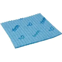 Bunzl Breazy serviette à court terme - 25 pièces - Bleu, Ustensiles de nettoyage, Bleu